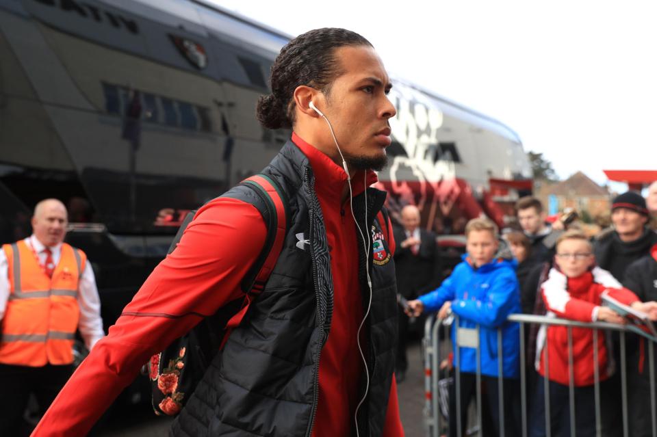  Virgil van Dijk is Man City's No1 target in January