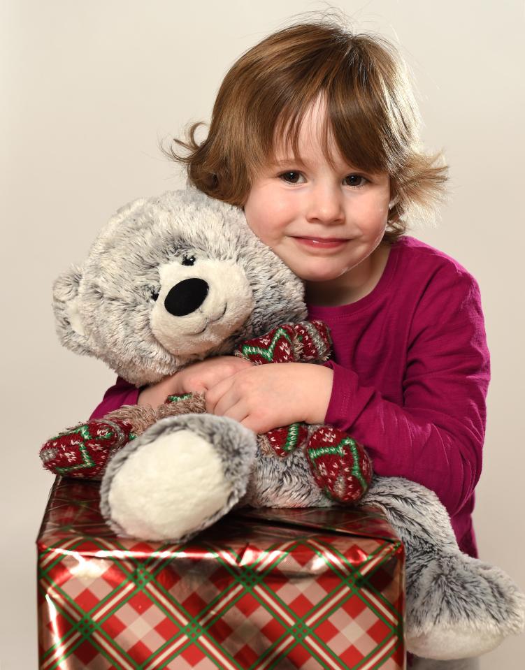  Five-year-old Victoria was diagnosed with a rare cancer when she was just three