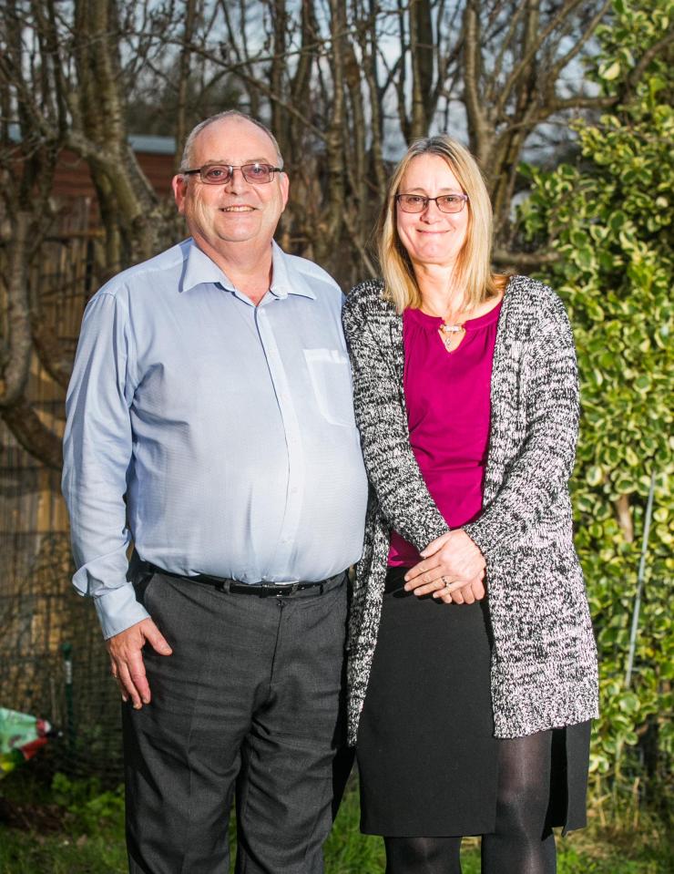  The loved-up pair were enjoying a stay at Beverley Bay Holiday Park in Paignton, Devon