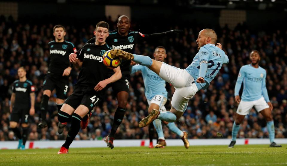  The Spanish international netted a late winner against West Ham at the Etihad last Sunday