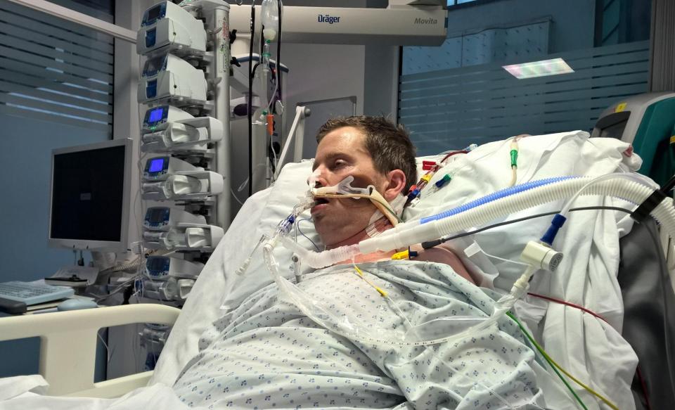 Matt dialled NHS 111, not thinking he was seriously ill, and they sent an ambulance