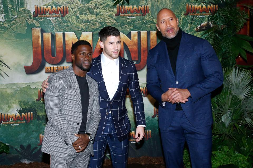  The Rock is being recognised for his work on the silverscreen, with him recently starring in Jumanji