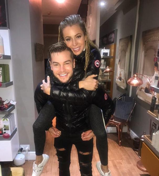  Chris Hughes and Olivia Attwood look happier than ever