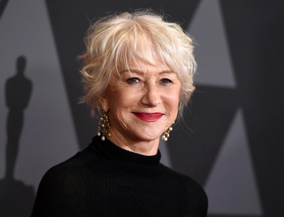  Helen Mirren is one of many dames up for a gong