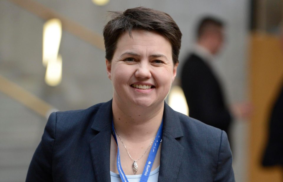  Davidson accused Sturgeon of "bang[ing] the indy drum"