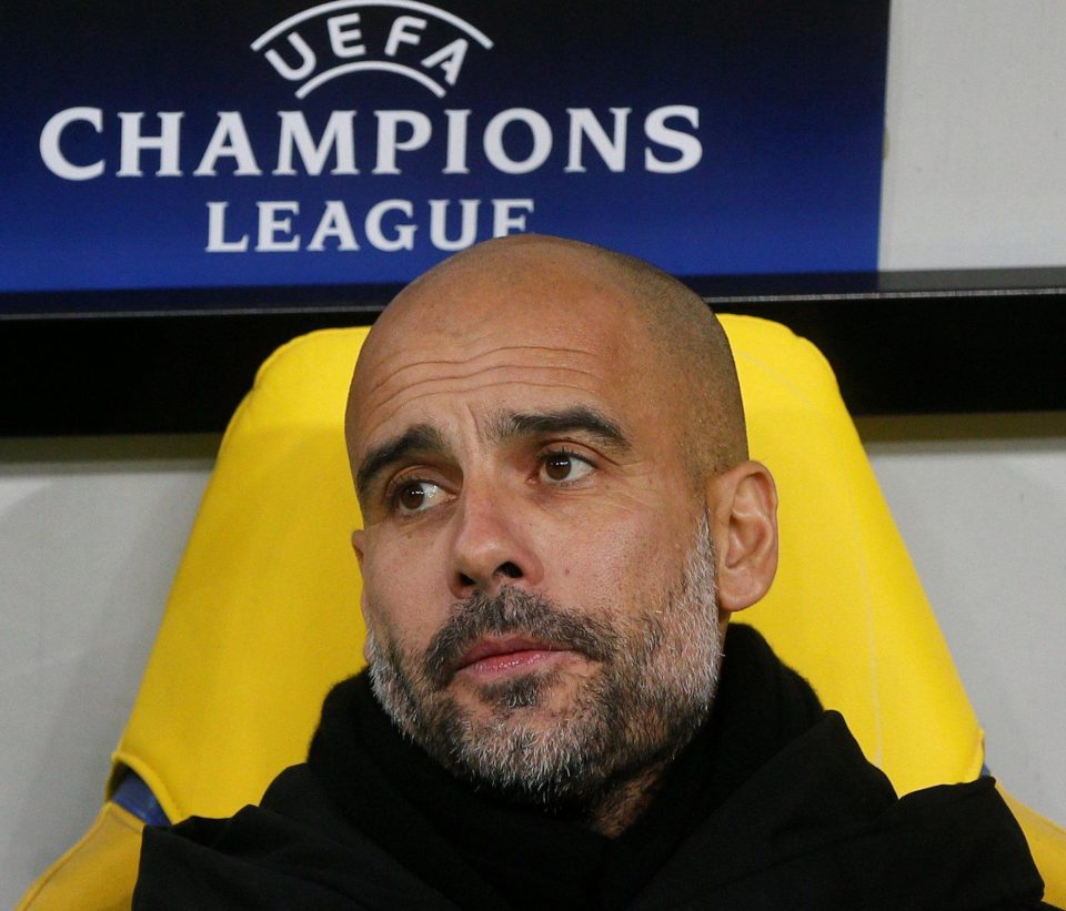 Pep Guardiolas side lost but were already through as group winners