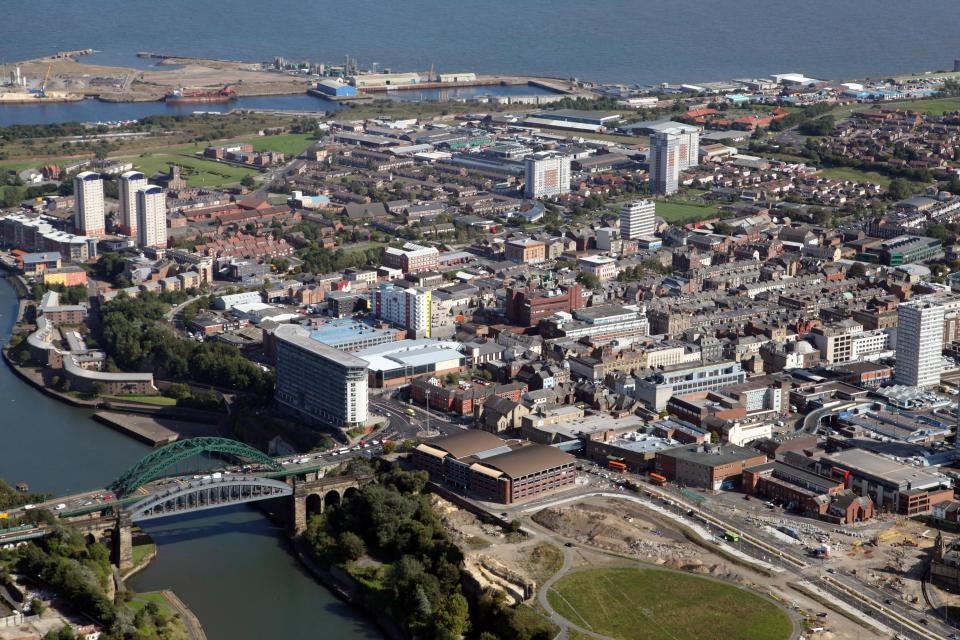 Sunderland, pictured, is one of five cities shortlisted for the prize