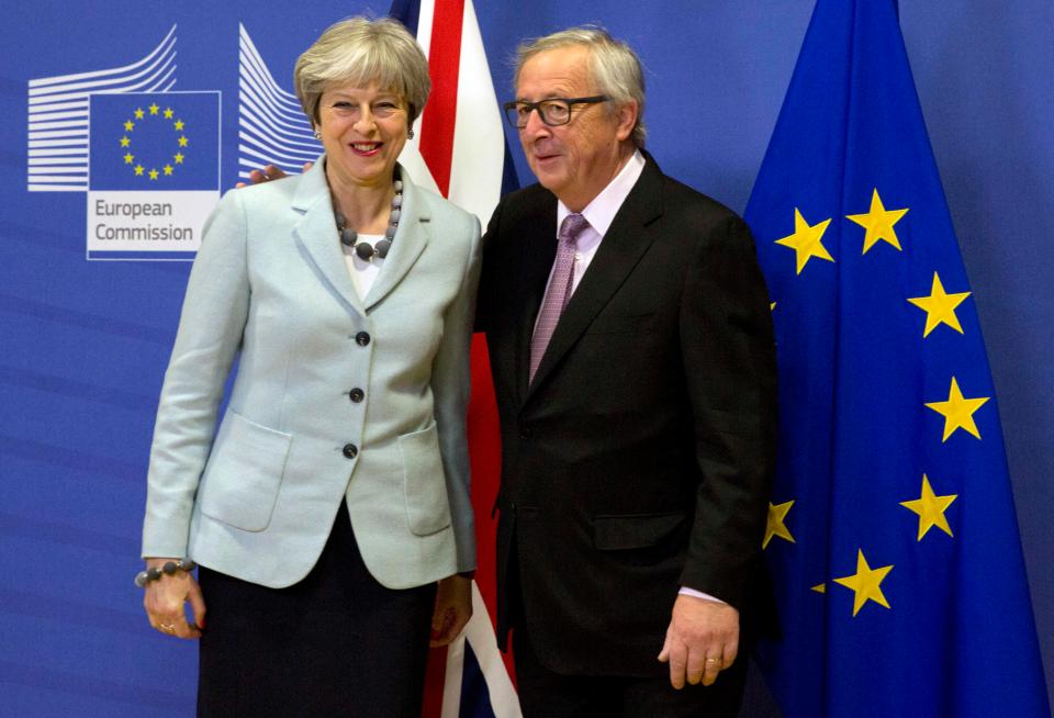  Prime Minister Theresa May and European Commission Jean-Claude Juncker came to a compromise last week