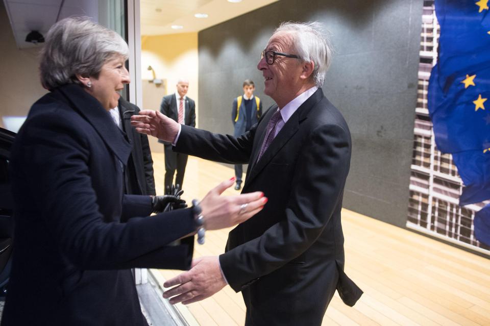  After months of tense negotiations it was all smiles this morning in Brussels