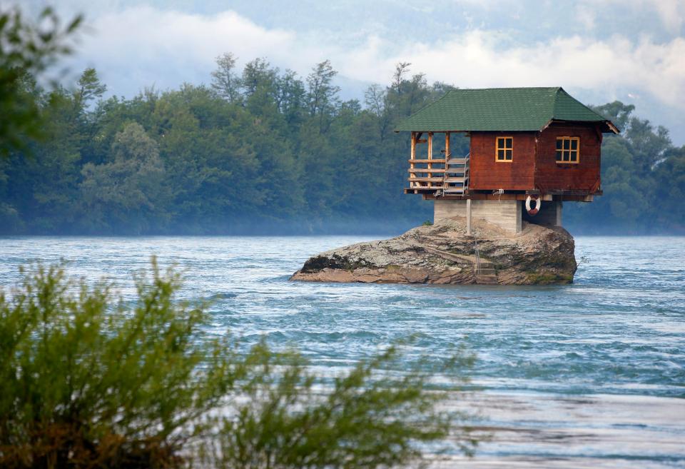  This house keeps the occupant safe from everything, except a flood