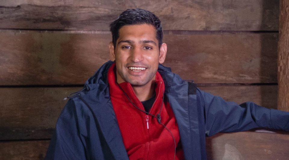  Amir Khan has donated some of his I'm A Celebrity fee to charity