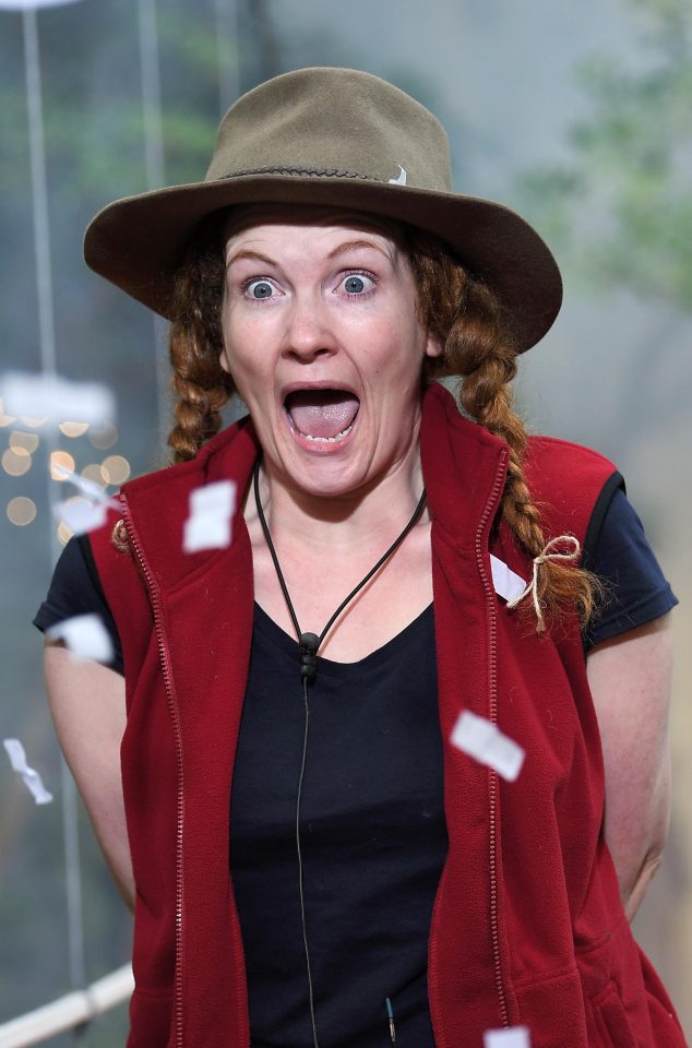  Jennie McAlpine from Corrie came fourth on I'm A Celeb