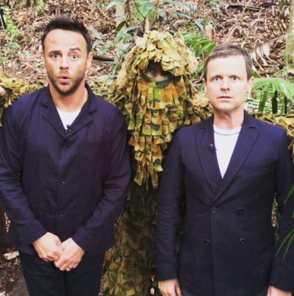  Ant and Dec shared a behind the scenes snap from I'm a Celebrity