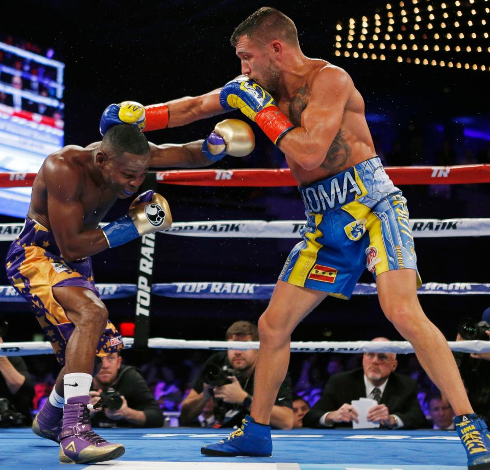 Guillermo Rigondeaux suffered his first ever defeat as the machine that is Vasyl Lomachenko triumphed again