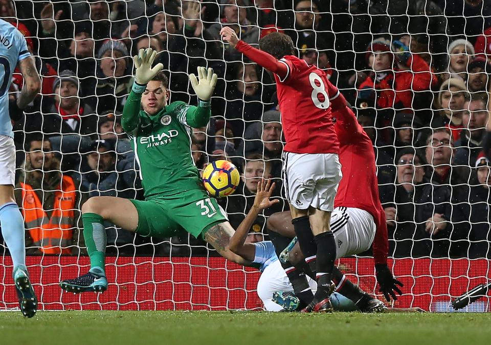  Ederson was sensational in denying Manchester United