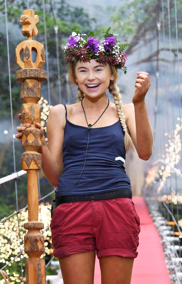  Toff has revealed she was "really poorly" on her last night in the jungle