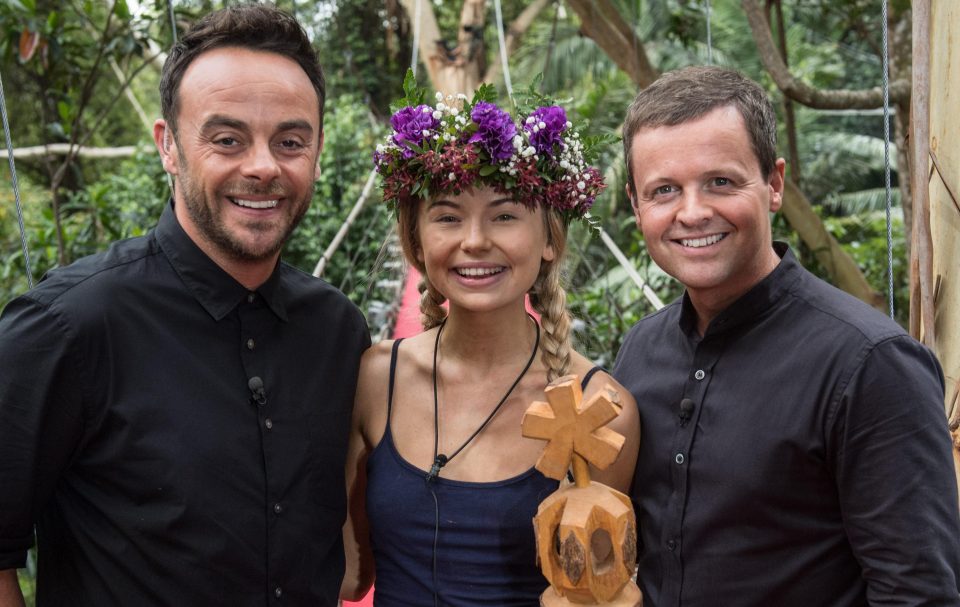  Toff was crowned Queen of the jungle on Sunday night