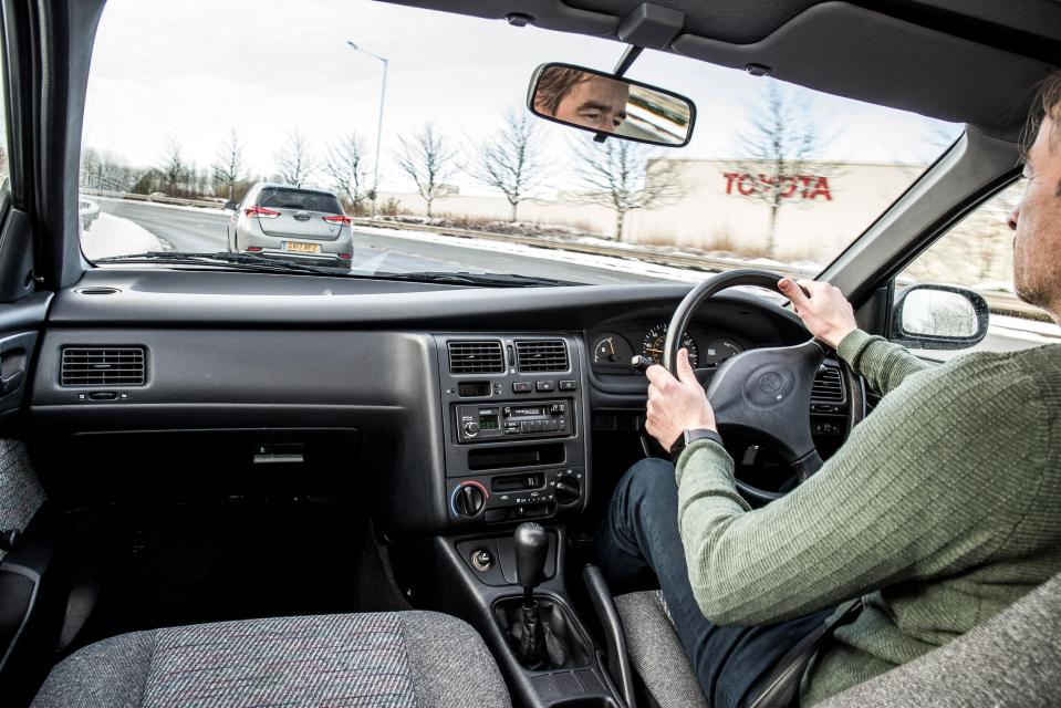  There’s a lot to love about the Toyota Carina E - including its ginormous boot and comfy chairs