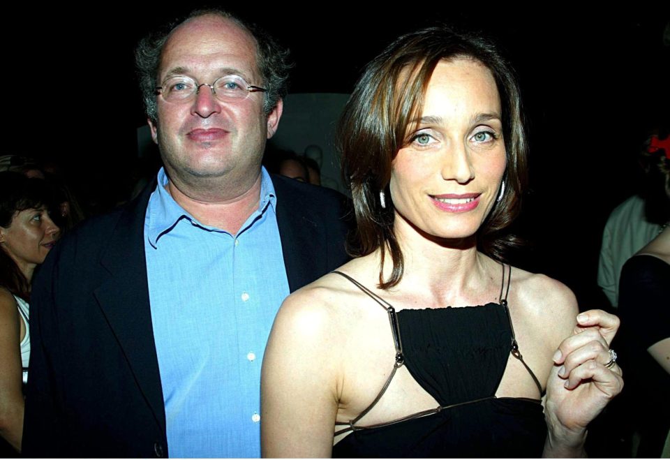  Kristin with her ex Francois Olivennes