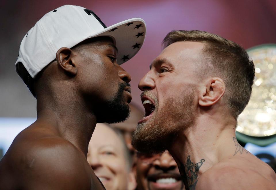 Floyd Mayweather's bout with Conor McGregor was billed as one of the biggest bouts in boxing history earlier this year