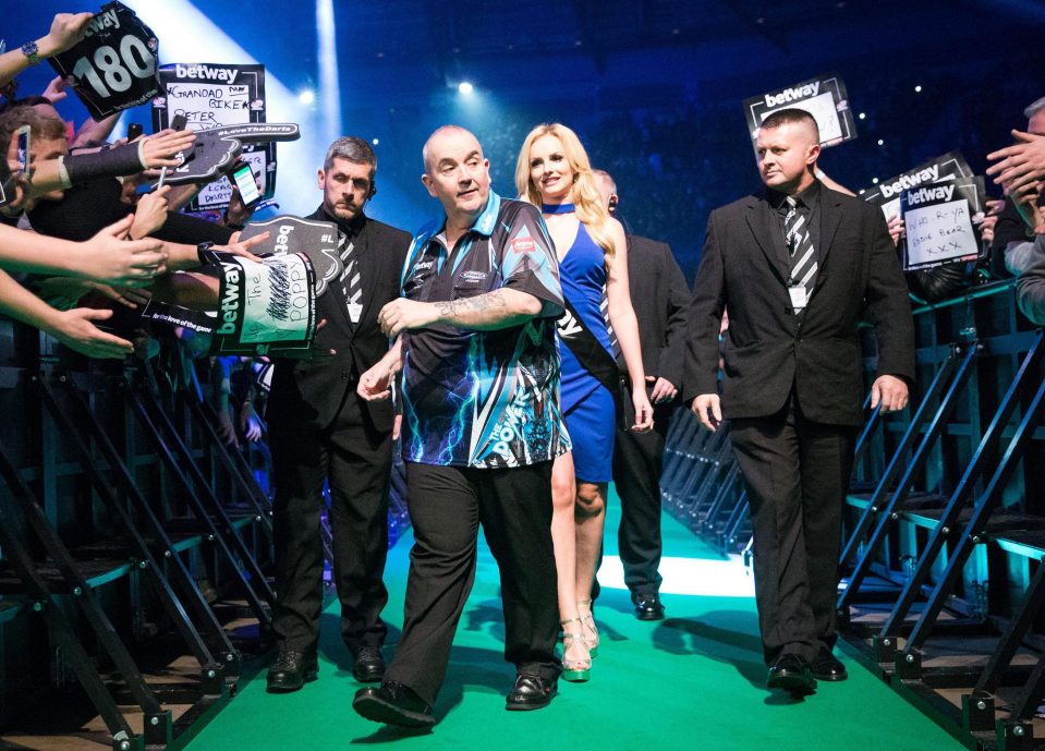  It remains to be seen how much Taylor misses the traditional walk to the oche