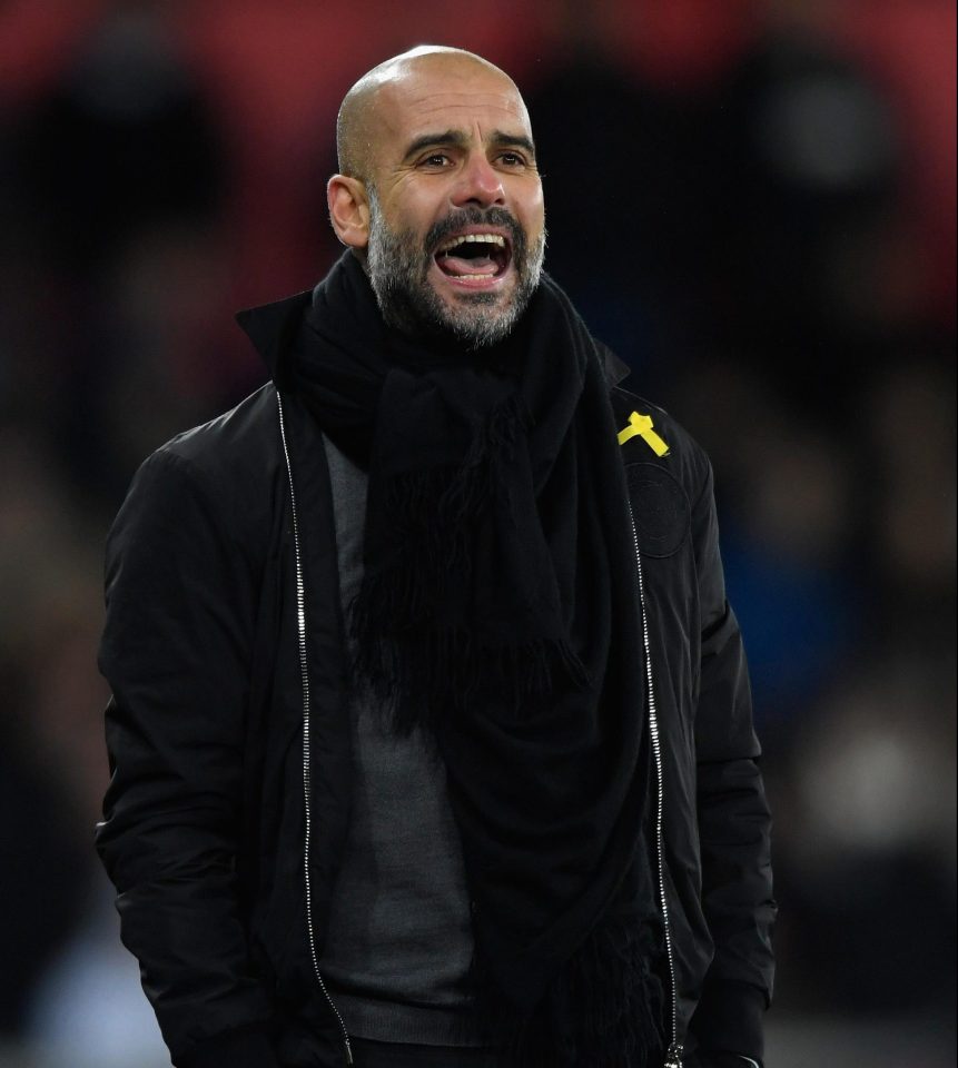  Pep Guardiola is looking to bolster his squad in January