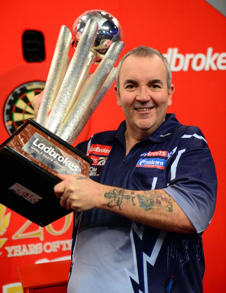  Phil Taylor is hoping to end his career with one final world championship