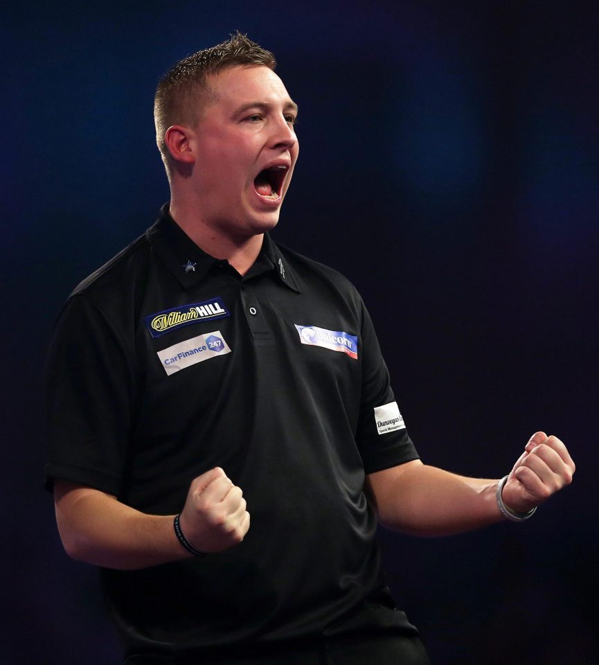 Chris Dobey is hoping to KO darts legend Phil Taylor at the Ally Pally