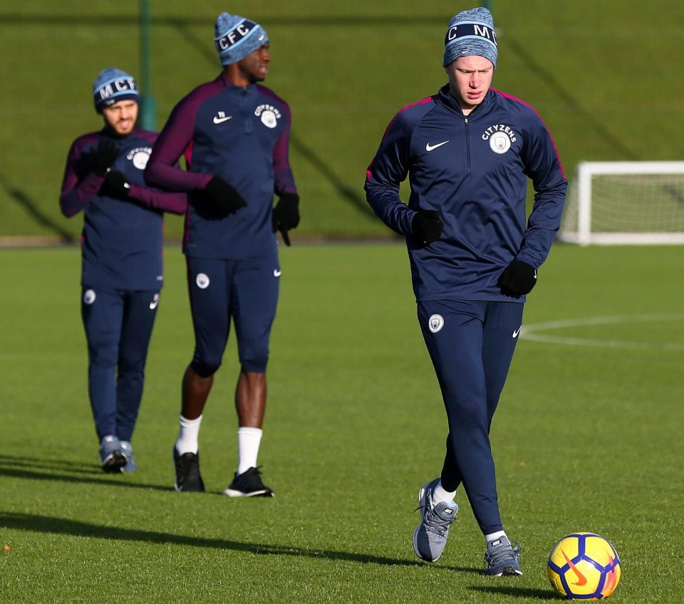  City could beat the record on January 2 - De Bruyne leads a jog