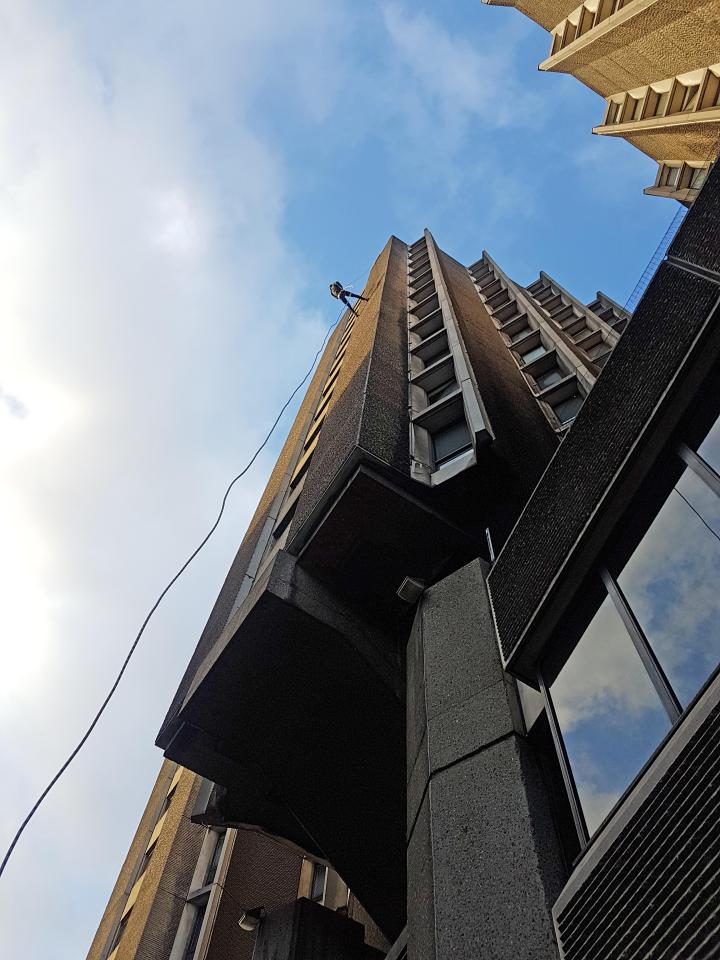  The building is as stall as 30 black cabs stacked on top of each other