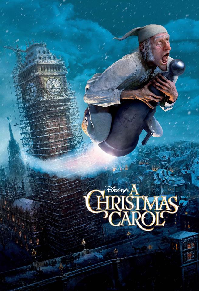  A Christmas Carol is a book written by Charles Dickens, and made into 24 films - including this 2012 adaptation starring Jim Carrey