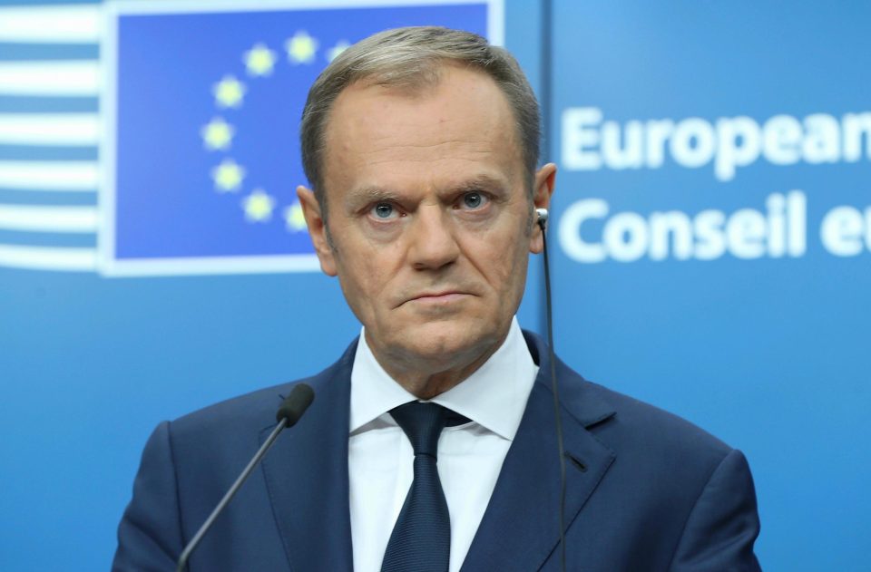  Full discussions will commence in March, but EU Council boss Donald Tusk said behind the scenes 'exploratory contacts' on a trade and security deal can start now