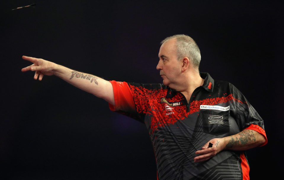  Phil Taylor admits he now gets tired at the oche