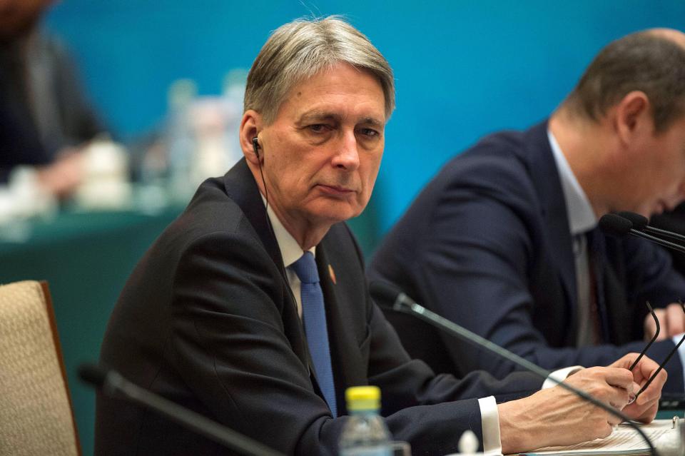  Philip Hammond attends the UK-China Economic Financial Dialogue in Beijing, China today