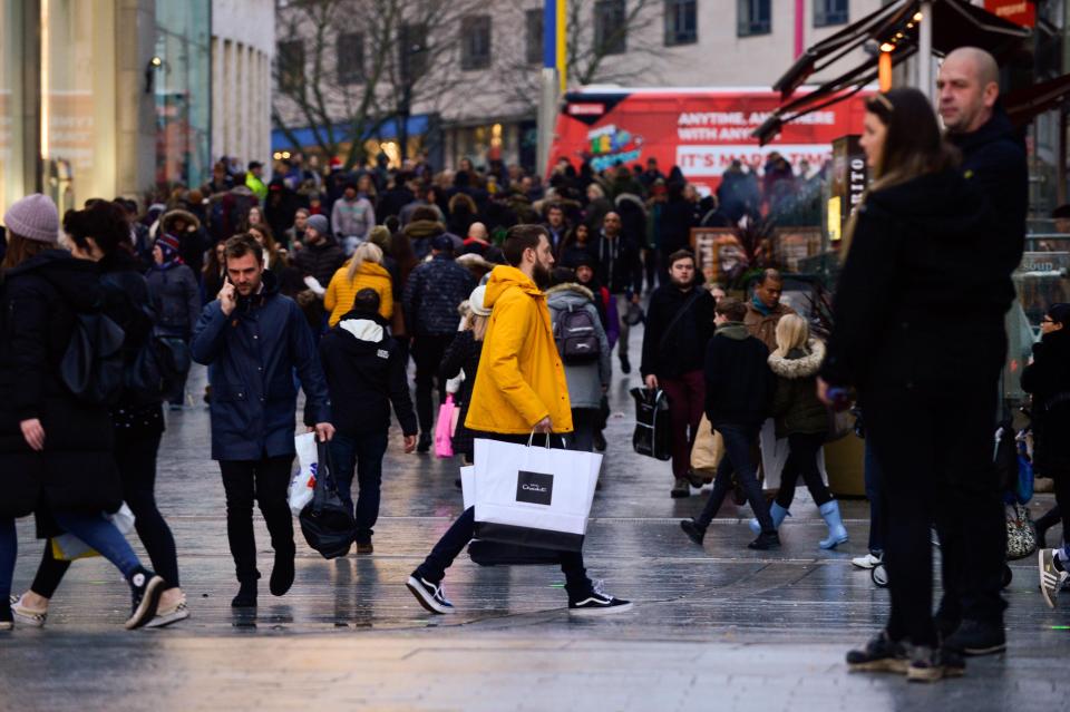  Christmas shoppers terrified of forgetting must-have gifts will hit the streets today