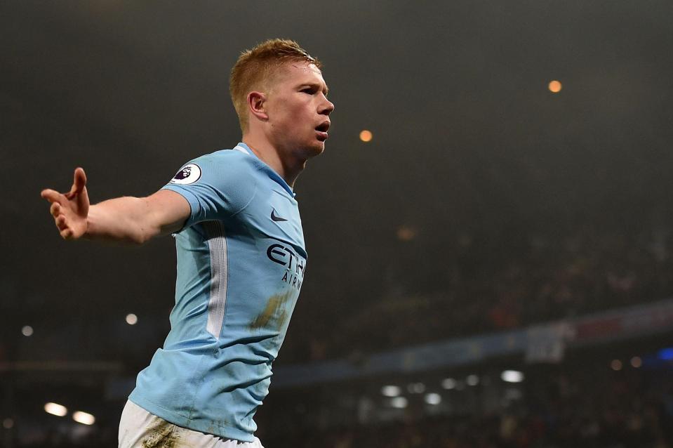  Kevin De Bruyne has bagged seven goals and 11 assist for City this season