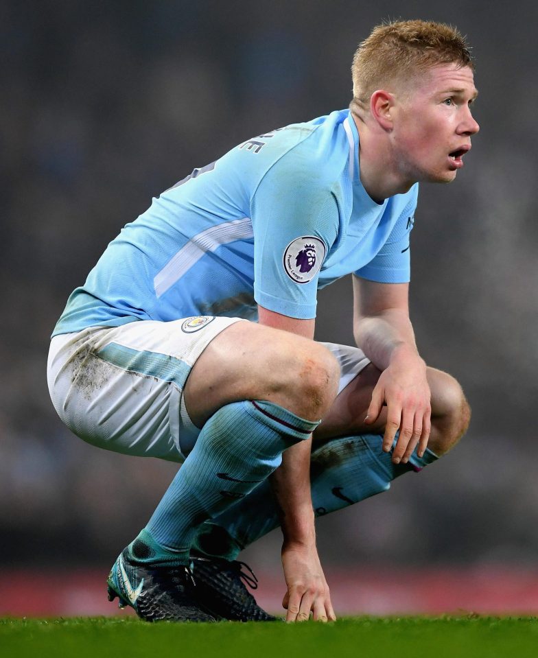 Kevin De Bruyne has been one fo the main stars for Man City in their amazing season