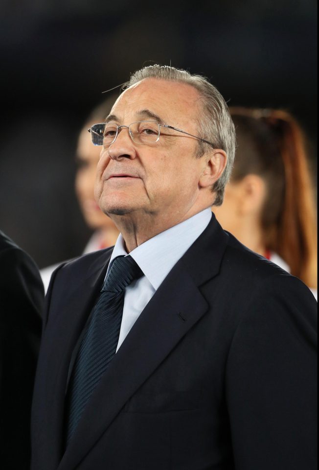  Florentino Perez is used to smashing the world transfer record