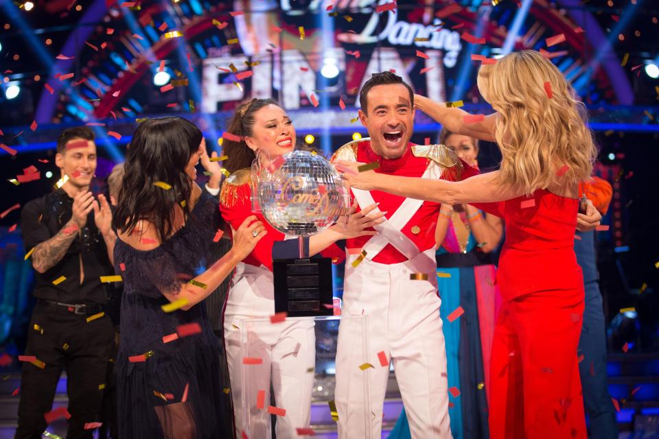  Joe won Strictly over the weekend