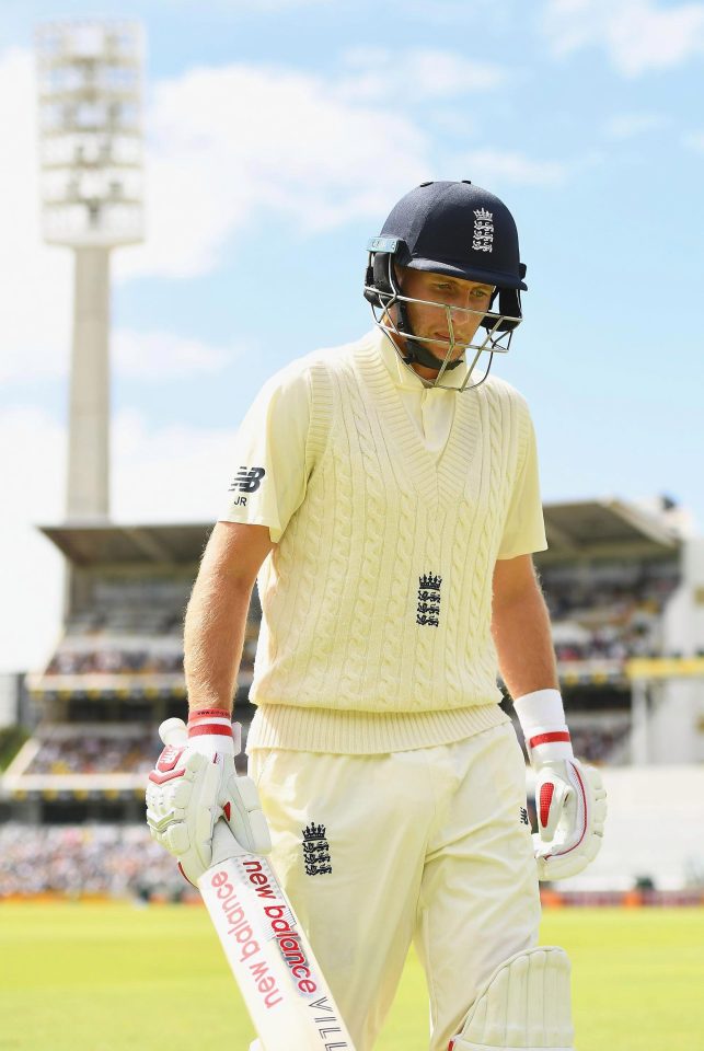  Joe Root's side lost their grip on the Ashes