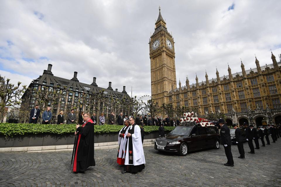  Four people - including PC Keith Palmer - were killed in the Westminster terror attack