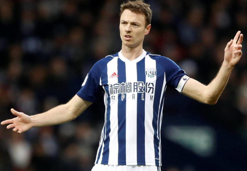 Jonny Evans has slipped down the wishlist of Man City boss Pep Guardiola