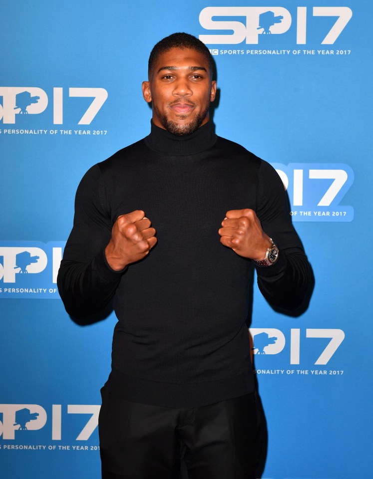 Anthony Joshua failed to crack the top three despite a brilliant year