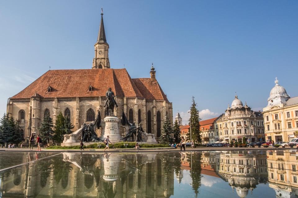 Over the last 12 months there has been a 67 per cent increase in flights to Cluj 