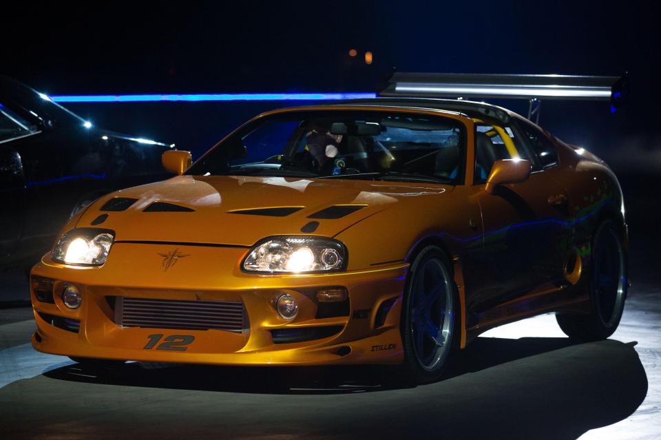  The late Paul Walker's Toyota Supra is one of the stars