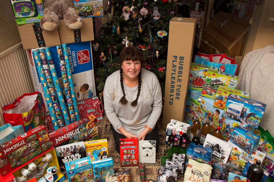  Aimee Moore managed to get £2,000 worth of Christmas gifts, food and booze thanks to her love of couponing