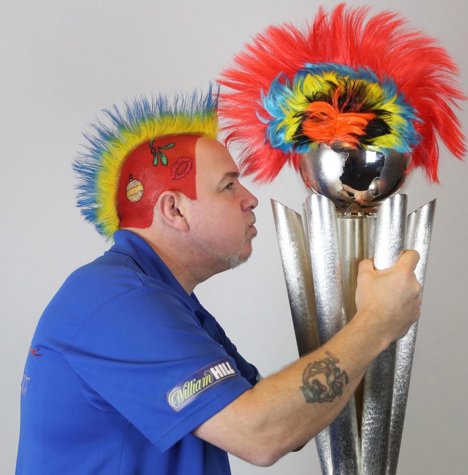 Peter Wright hopes to be hair-o when he faces debutant Diogo Portela