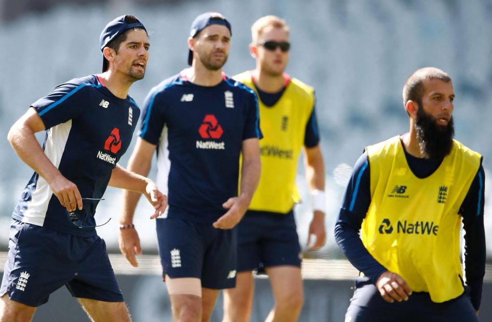  Stuart Broad - at the back - needs to step out of the shadows after poor displays