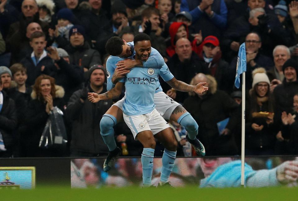  Raheem Sterling has found the net regularly for City