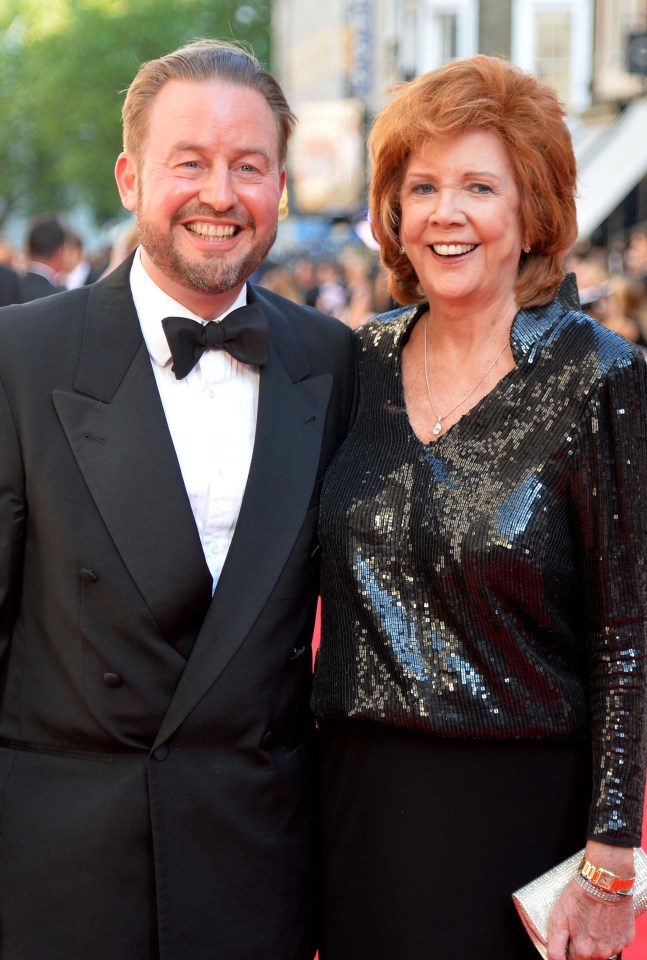 Cilla’s son Robert, pictured together, has opened up about her death in 2015